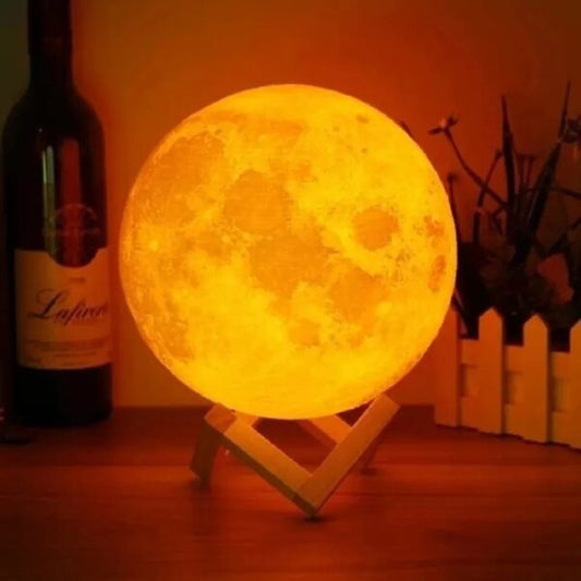 16 In 1 LED Moon Light Lamp With Stand