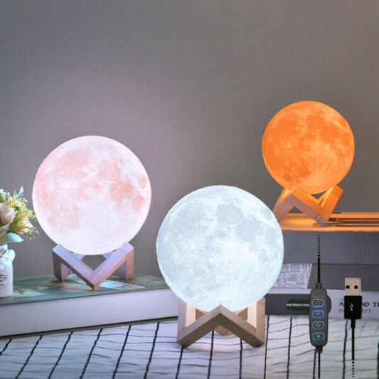 16 In 1 LED Moon Light Lamp With Stand